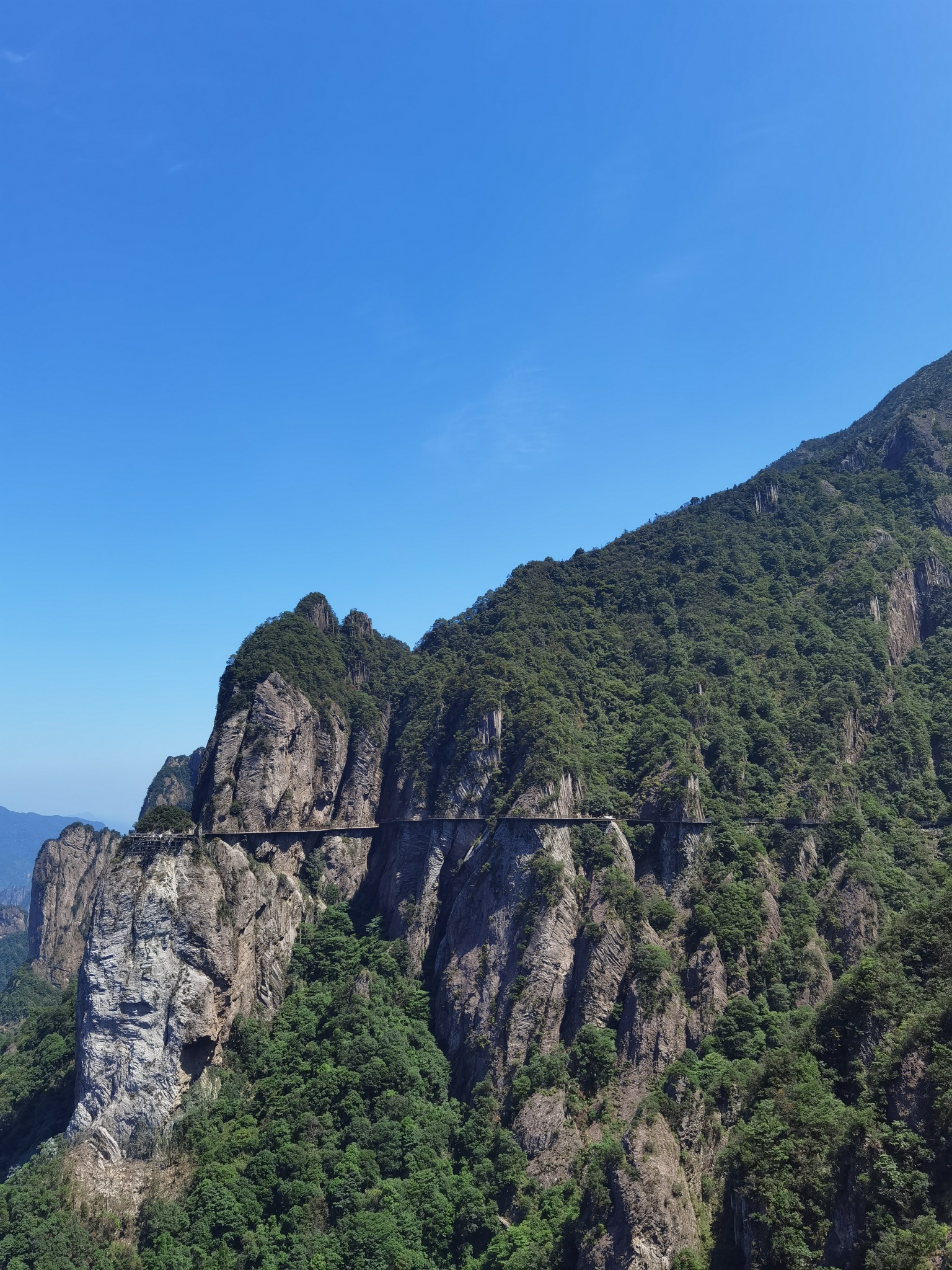 乐清族友分享:龙西乡显胜门高山栈道