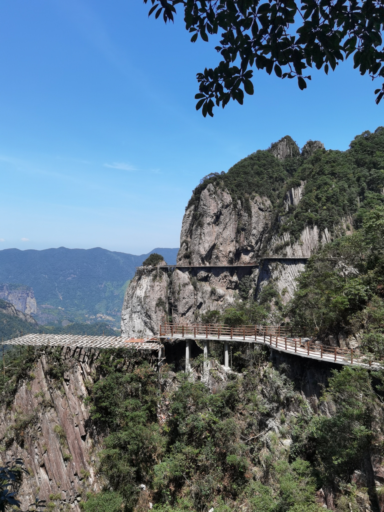 乐清族友分享:龙西乡显胜门高山栈道